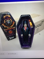 Super7 ReAction Svengoolie in a Coffin Action Figure New in Sealed Package