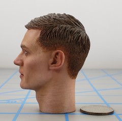 3R WWII German Archard head sculpt 1/6 scale toys DID