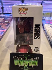 FUNKO POP SOLO LEVELING IGRIS #1985 LIMITED EDITION CHASE RED