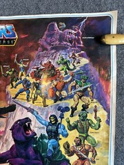 Masters Of The Universe MOTU Poster Original William George 32×23 1984 Filmation