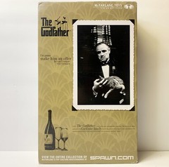 The Godfather 3-D Mcfarlane Pop Culture Movie Wall Art Don Corleone Sculpture