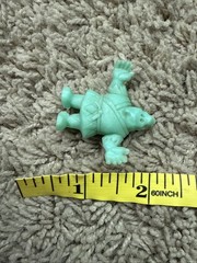 Vintage 1980’s Mattel M.U.S.C.L.E. The Mountain #054 Kinnikuman Rare Green HTF