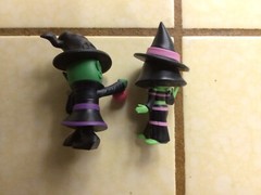 Phat Mojo Wacky Wizards Series 1 2-Lot WITCH Loose 3 inch minifigure