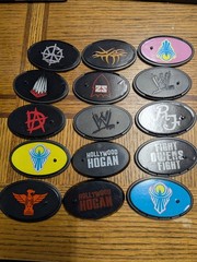 Mattel WWE RETRO figure Stands lot of 15 hasbro NO Figures