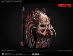 SIDESHOW Coolprops KAGERO LIFE SIZE 1:1 SCALE PREDATOR BUST head Alien Statue