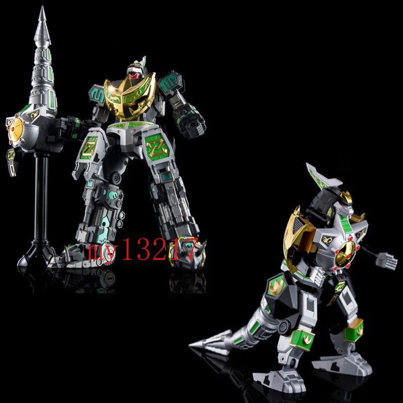 MC-05 Dragonzord Megazord Action Figure Dinosaur Team Combiner Robot Toy Dragon