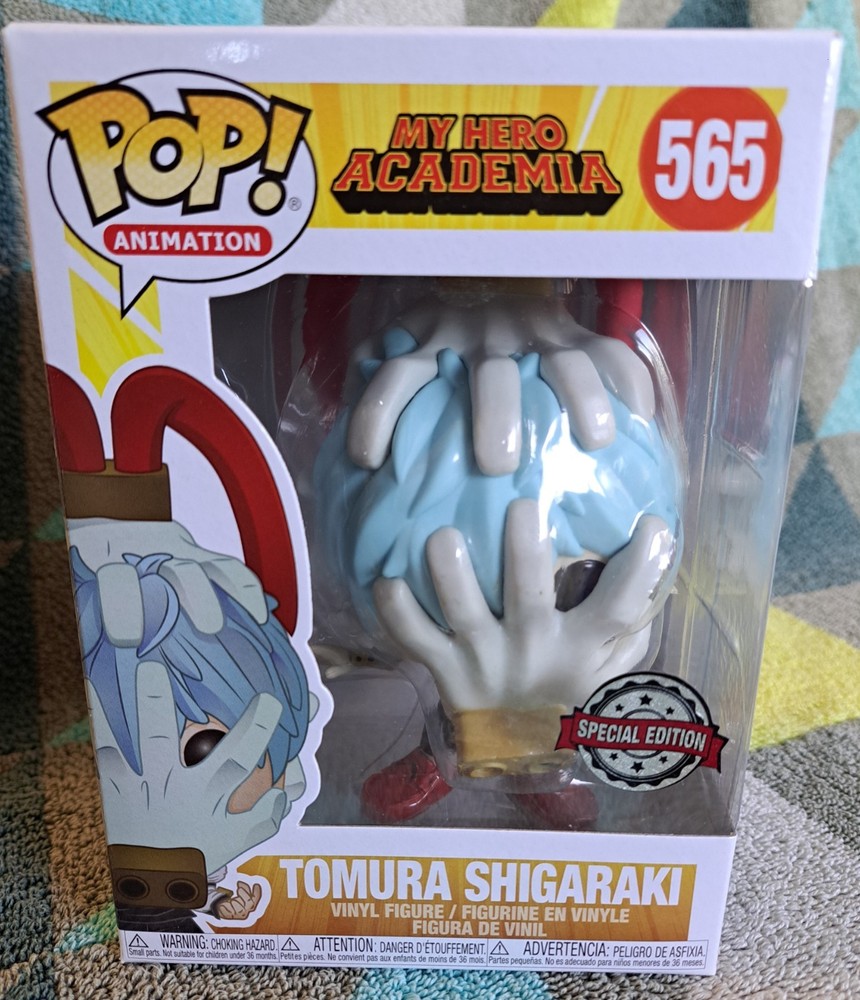 Tomura Shigaraki Pop 565 – My Hero Academia Funko Pop! 2019 Vaulted + Protector