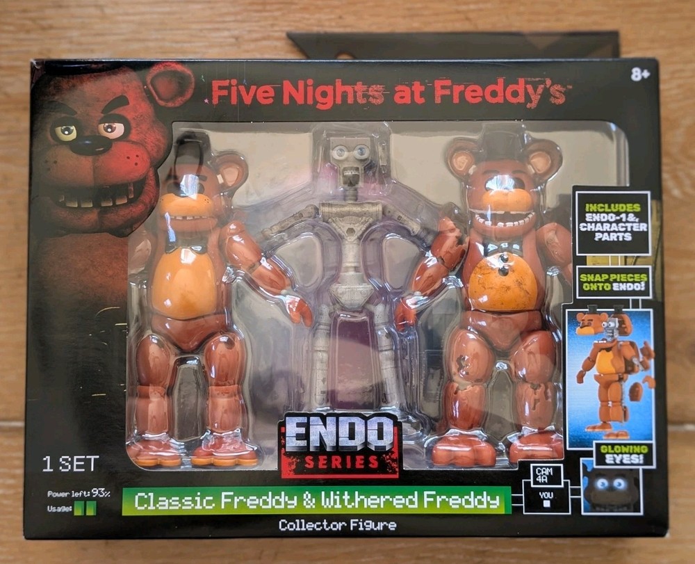 Five Nights at Freddy’s Endo Series Classic Freddy & Withered Freddy Jazwares