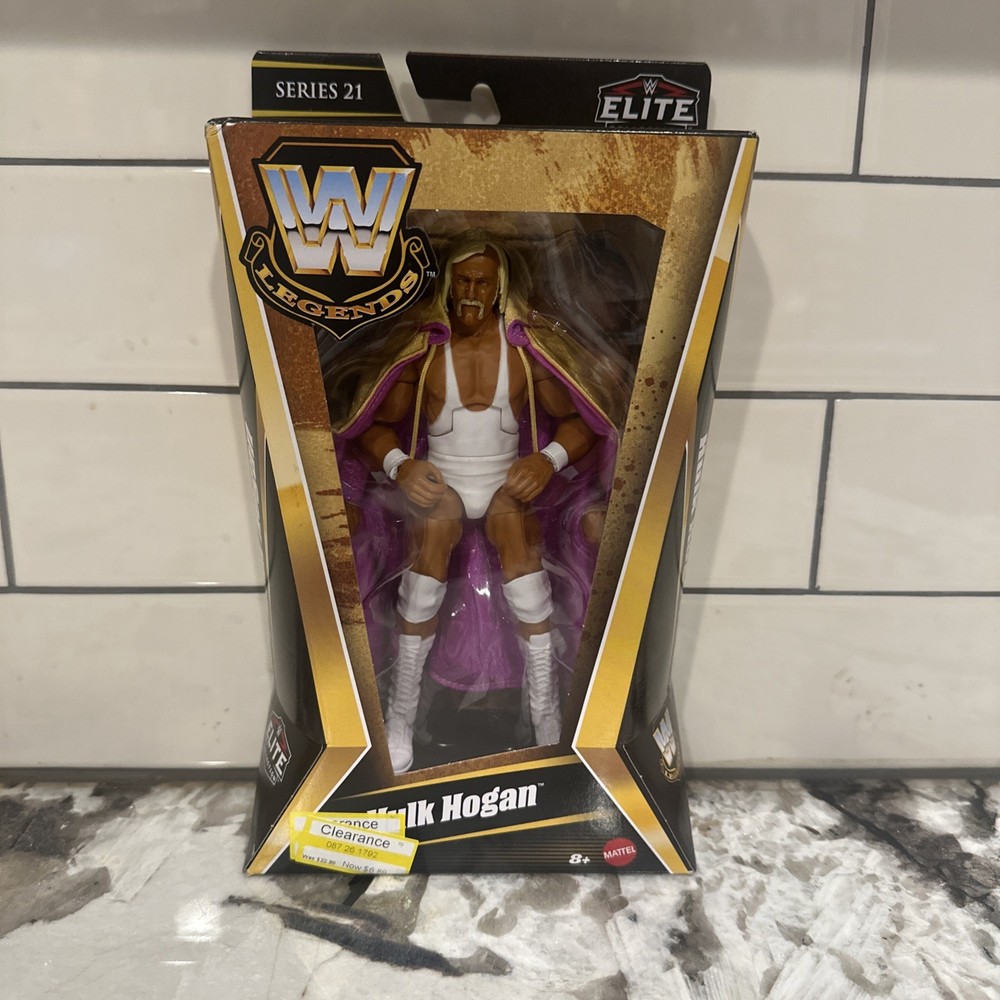 WWE Legends Elite Collection Series 21 HULK HOGAN Action Figure SEALED NEW BOX