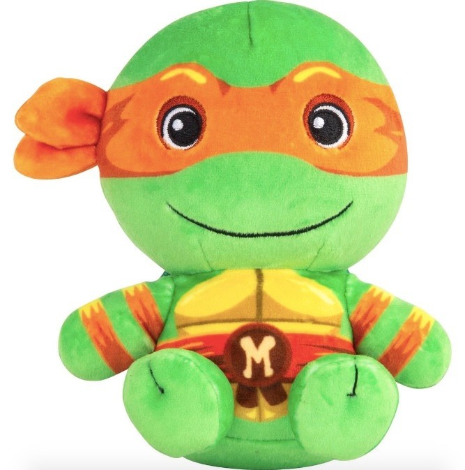 Teenage Mutant Ninja Turtles TMNT Michelangelo Club Mocchi Junior Plush Doll NEW
