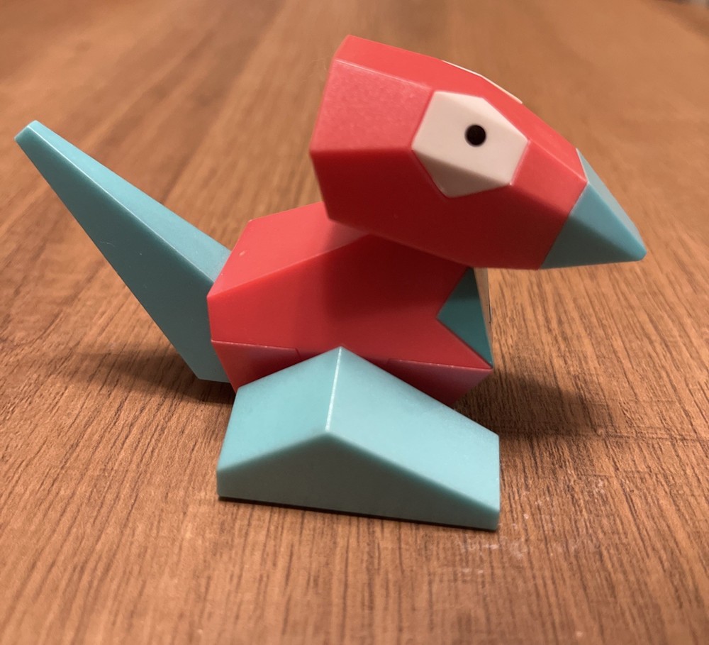 Pokemon Porygon 1.5″ 1:20 Mini Figure Jazwares LLC
