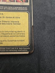 GI Joe Comandos Heroicos Medico Brazil 1982 Doc Plastirna