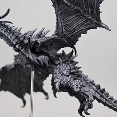 Game of Thrones Skyrim Dragon Figure: Alduin The World-Eater Collectible Statue