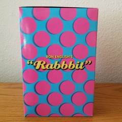 2005 Popaganda Ron English RABBBIT Vinyl Figure Glow In Dark Horse LE 500 RARE