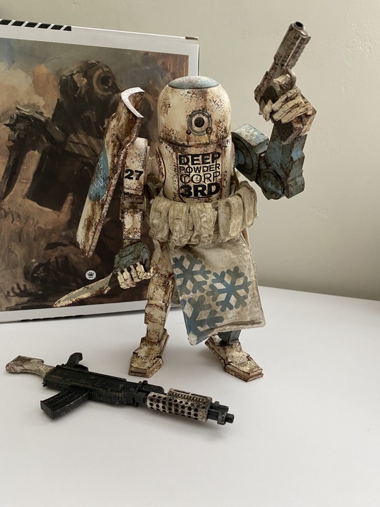 ThreeA 3A WWRp Deep Comm Caesar 1/12 Figure Ashley Wood Complete CIB