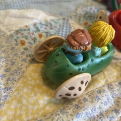 Vintage McDonald’s Jim Henson Fraggle Rock Vegetable Cars Lot Of 7 Toys 80’s
