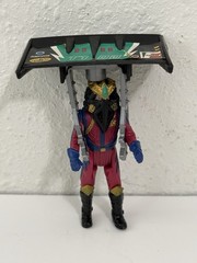 M.A.S.K. BUZZARD COMPLETE w/ Box, Inserts, Miles & Maximus Mayhem Kenner MASK