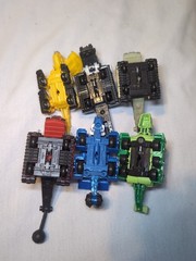 8x Dreamworks Mattel Dinotrux Diecast Toy Action Figures Dino Rollers