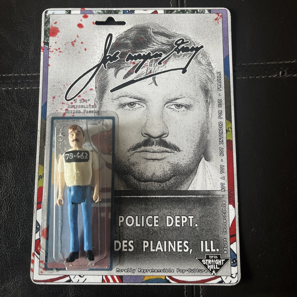 MIBNIP Straight To Hell ToyCo John Wayne Gacy 3 3/4″ Serial Killer Action Figure
