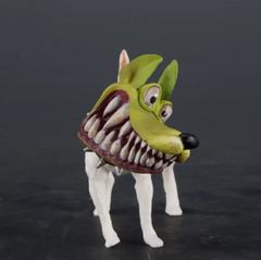 7cm (The Mask) Dog Figure Jim Carrey