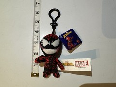 Carnage Plush Keychain Accessory Spiderman Villain 3.5 inch Marvel Good Stuff
