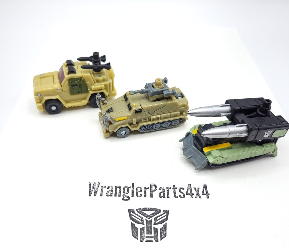 Transformers 2010 PCC Combaticon Drones Power Core Combiners Lot Bombshock