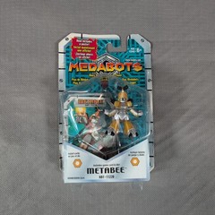 2001 Hasbro Medabots Metabee Action Figure Robot Includes Card And Poster