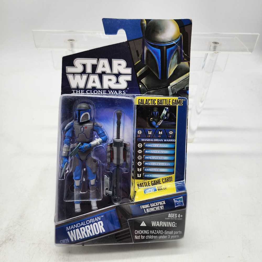 Star Wars The Clone Wars MANDALORIAN WARRIOR CW29 Brand New Free Shipping