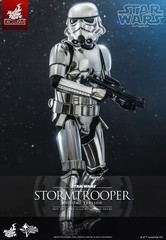 Movie Masterpiece Star Wars 1/6 Stormtrooper Chrome Ver Action Figure Hot Toys