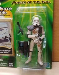 Star Wars Error Power of the Jedi Sandtrooper Unpainted Helmet Stripe Tatooine