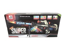 Electronic Toy Gun, Battle Sniper, Assault Rifle, Sparkling Lights/Sound, 20”