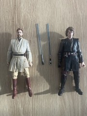 Hasbro Star Wars The Black Series Anakin Skywalker and Obi Wan Kenobi ROTS