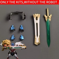 For 2.0 ABS Painted Upgrade Kit for TF40A White Lion Prime Accessory Set