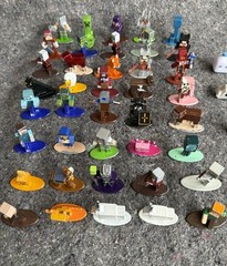 HUGE 110 Pc Lot Minecraft Jada Toys 40 Metalfigs Die-cast & 70 Plastic Figures