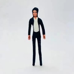 Michael Jackson Cosplay Doll Plush Stuffed Figure Abstract Joint Mobility Toy US