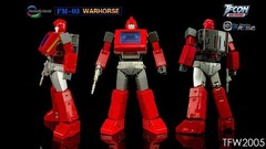 New Fantastic Model FM-03 Warhorse Ironhide Transforms Action Figure In Stock