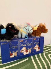 52toys Disney Princess Pony Pals Series Blind Box Plush Pandent Figures Toy