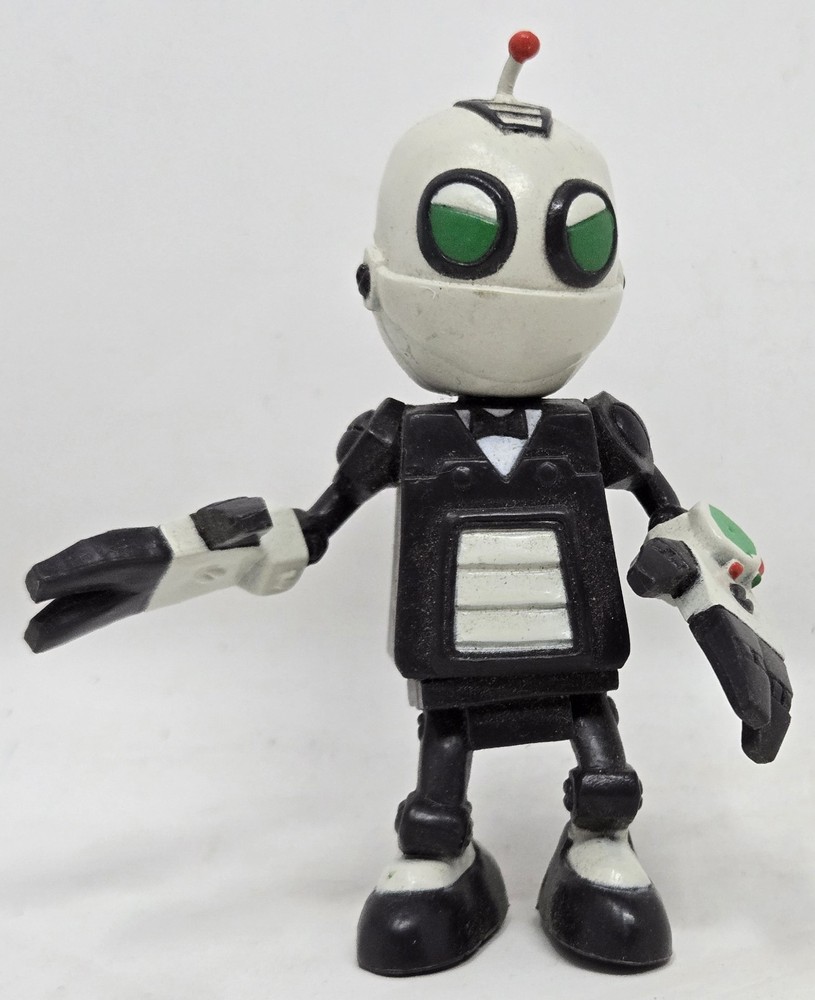 Rare Ratchet and Clank Action Clank in Tuxedo Sony PlayStation Action Figure