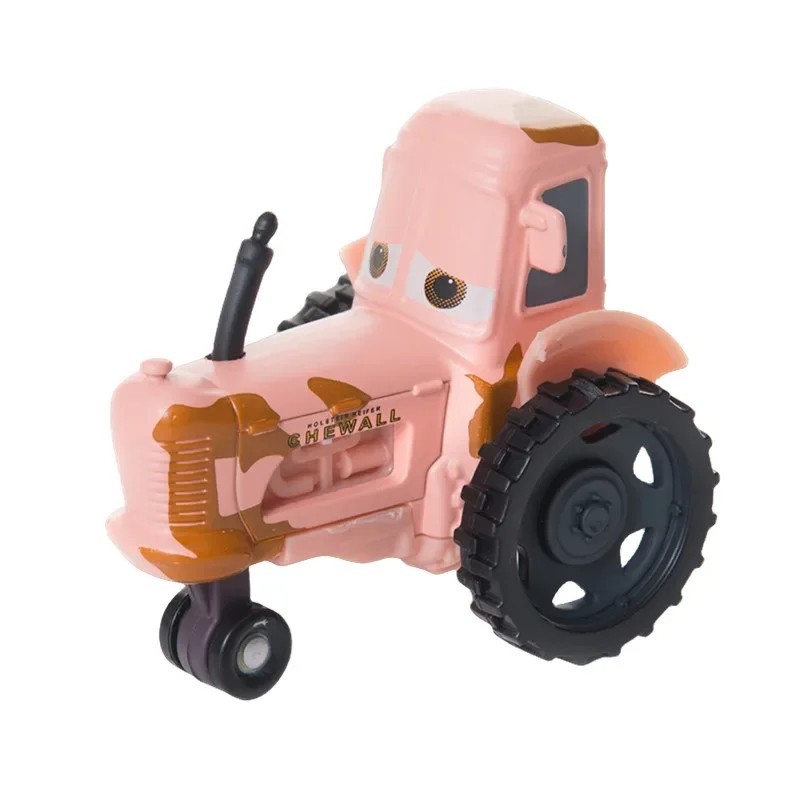 Pixar Cars Clutch Aid Racing Tractor Frank1:55 Diecast Model Bulldozer ToysLoose