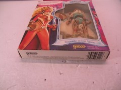Wild One Barbarian Huntress Golden Girl 1984 Galoob Figure SEALED Damaged Box