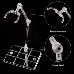 10pcs Action Figure Display Stand Holder Base
