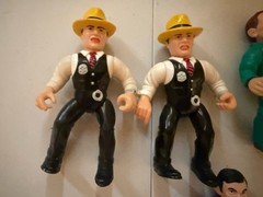 Playmates Dick Tracy Figure Lot 6 Police & Gangster 4.5″