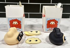 Shawnimals Pocket Pork Dumpling Two 1.5 in Vinyl Figures Series 1 Complete 2012