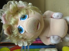 boppers 1990’S MISS PIGGY DONALD DUCK MINNIE MOUSE – repairs required