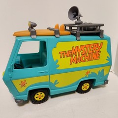 SCOOB! Scooby Doo MYSTERY MACHINE and 6 Figure Lot with LIGHTS & SOUNDS Working