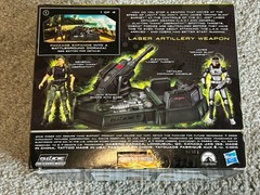 GI Joe Rise of Cobra Laser Artillery Weapon w/ Hawk Silver Grand Slam MISB 91713