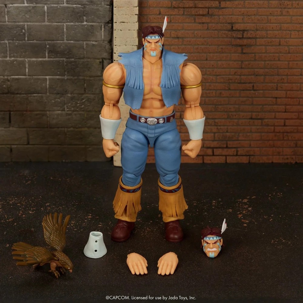 PRESALE! Ultra Street Fighter II T. Hawk Deluxe 6-Inch Scale Action Figure JADA