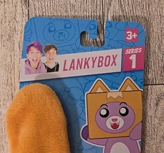 Lanky Box Slap Bracelets Series 1 Boxy Foxy Rocky Plush 3+ Lot of 3