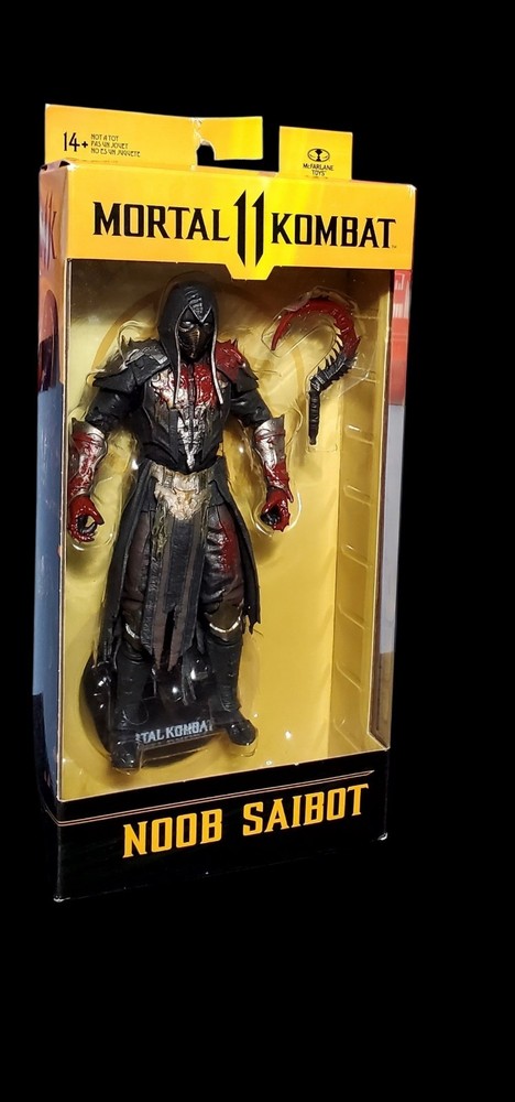 McFarlane Mortal Kombat 11 Noob Saibot Bloody Gamestop Exclusive Action Figure