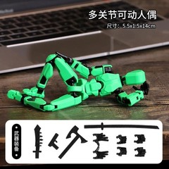 Titan13, Dummy 13, T13 Action Figure,Toy Robot, 3D Printed